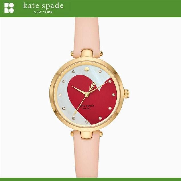 ケイトスペード レディース 腕時計 ウォッチ Kate Spade Holland Heart Vachetta Leather Watch Ksw1484 ピンクｘゴールド ハート柄 ブティック品 人気 最新作 Ksw1484 Successストア 通販 Yahoo ショッピング