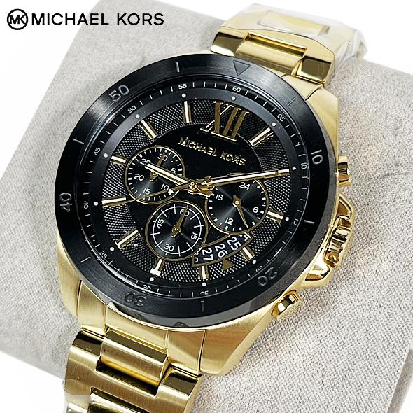 【訳あり】最終セール品 MICHAEL KORS MENS マイケルコース メンズ 腕時計 時計 ブリッケン ゴールド ウォッチ MK8848 新作 新品 セールの画像