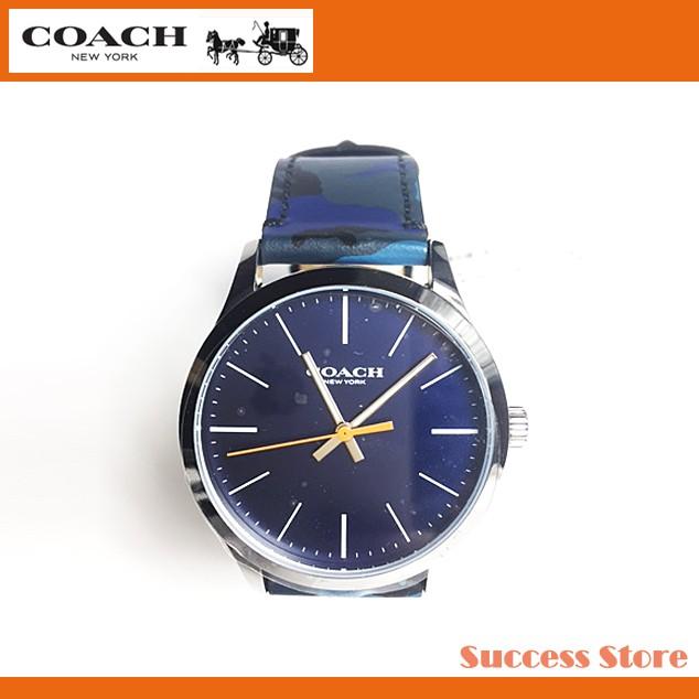 コーチ メンズ 時計 腕時計 アウトレット Coach レザー ストラップ カモフラージュ ウォッチ W1547 Dyb ネイビー 迷彩 カモフラ 18 アメリカ新作 国内即発 W1547 Successストア 通販 Yahoo ショッピング