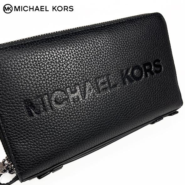 ☆未使用☆MK☆マイケルコース☆オーガナイザー☆長財布 MICHAEL KORS マイケルコース メンズ バッグ レザー トラベル