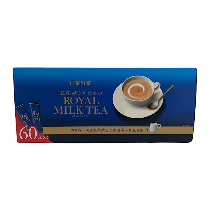 日東紅茶 紅茶好きのためのロイヤルミルクティー 60本×５箱セット コストコ（Costco） 日東紅茶 ロイヤルミルクティー 60本入り
