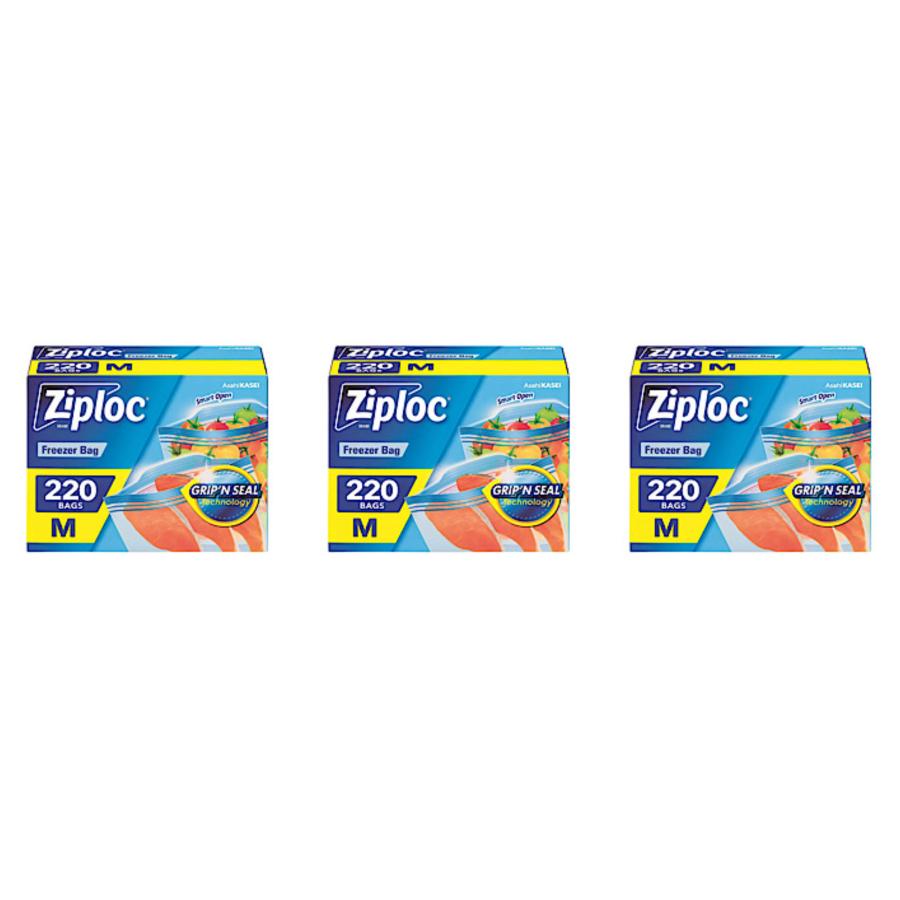 ジップロック（Ziploc） コストコ ダブルジッパー フリーザー用バッグ