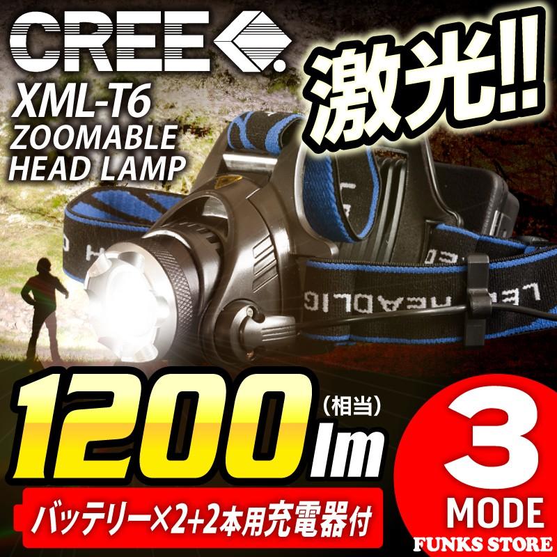 Ledヘッドライト 懐中電灯 アウトドア 3モード ズーム可 10lm Cree Xml T6 ヘッドランプ 防水防災 電池 充電器 Usb充電 調節可 高光量 軽量 Succul 多様な