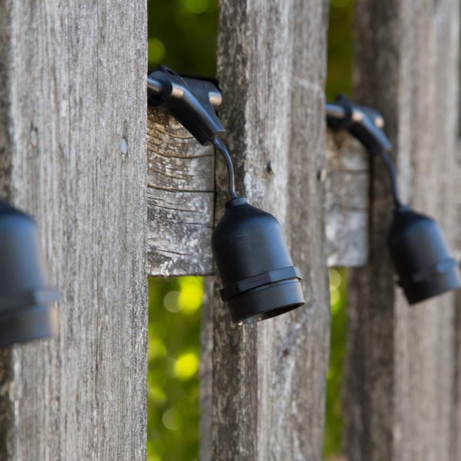 SUCCUL（サクル） ストリングライトコード 防雨型 5M 7灯 E26 電球別売