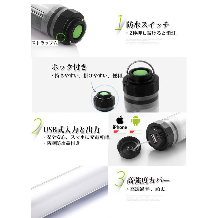 充電式携帯型ledライト F3 5 23cm 防水 Usb充電 マグネット 磁石付き 災害時 緊急時 作業灯 手持ち 蛍光灯 キャンプ アウトドア Succul Scl Rwl D35 L230 サクルyahooショッピング店 通販 Yahoo ショッピング