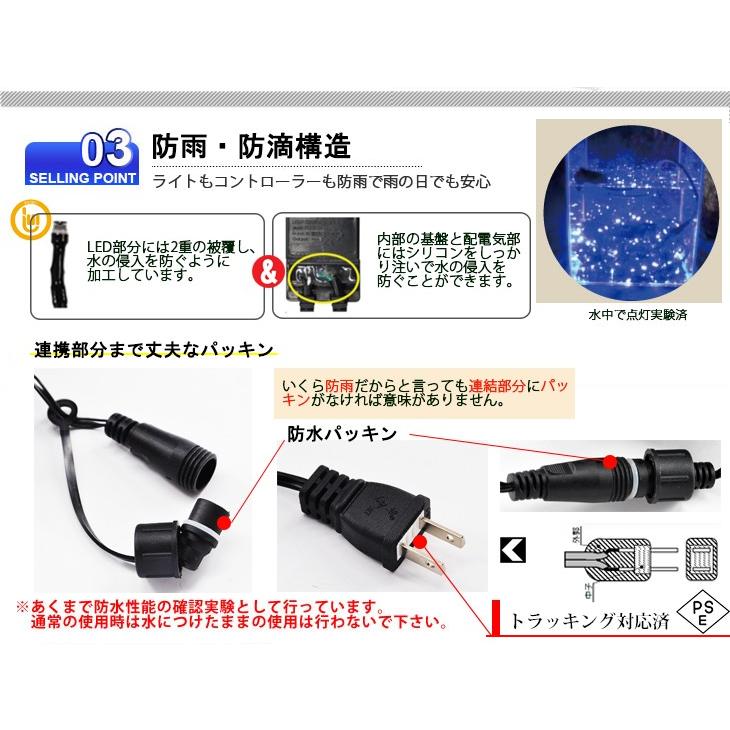 イルミネーション ライト Led クリスマス ストレート 100球 10m 防雨 連結可 記憶 コントローラ付 Succul Scl Stl 10md16 サクルyahooショッピング店 通販 Yahoo ショッピング