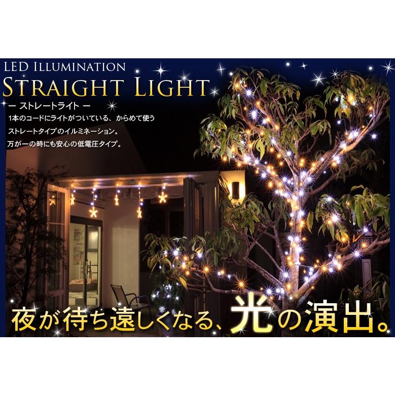 イルミネーションライト クリスマス ストレート ライト 1 8mm直径 Led 電飾 10色 100球 10m 防雨 連結可 記憶 コントローラ付 Succul Scl Ww100l 10m Bk Ctrl Ks Ty01 サクルyahooショッピング店 通販 Yahoo ショッピング