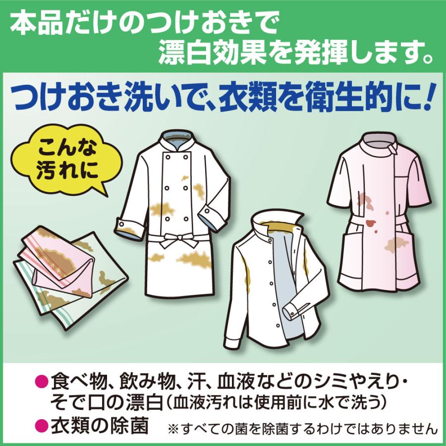 同梱不可 花王 ワイドハイターEXパワー 粉末タイプ 業務用 3.5kg×4本 (1ケース)  衣類用漂白剤 洗濯 大容量 詰め替え｜sudareyosizu｜05