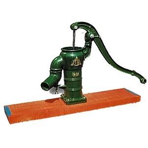 35サイズ T35D 堀井戸用台付 (木玉皮付） 【可能】 東邦工業