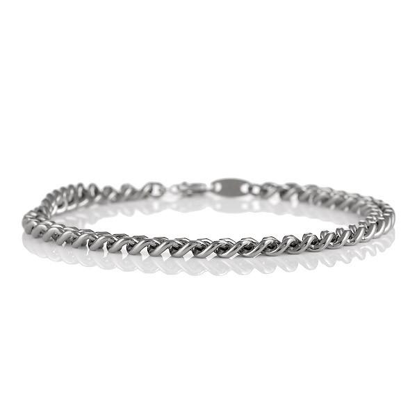 空手 ファイテン Phiten 正規品 チタンチェーンブレスレット 19cm