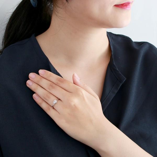 婚約指輪 プラチナ ダイヤモンド ダイヤ リング 0.3ct 天然石 サイドダイヤモンド エンゲージリング 鑑定書 オーダー爆買