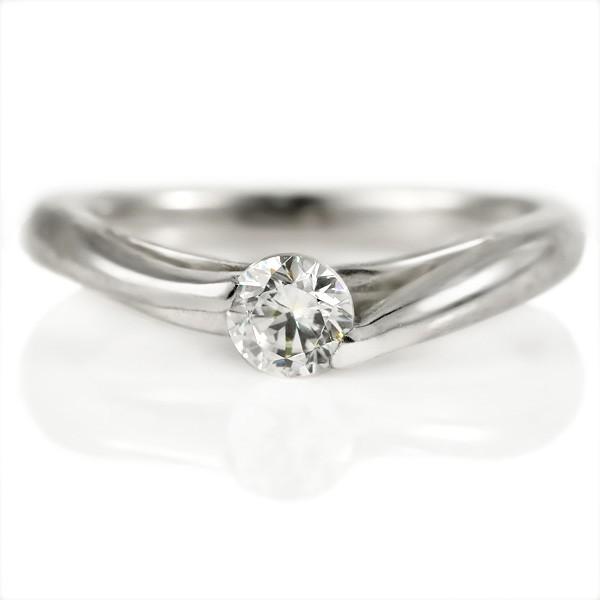 婚約指輪 プラチナ ダイヤモンド 天然石 ダイヤ リング 0 3ct 0 3ct 天然石 ダイヤ シンプル エンゲージリング 鑑定書 セール