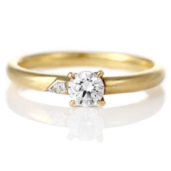婚約指輪 ダイヤモンド プラチナ ゴールド リング 0.3ct 天然石 エンゲージリング 鑑別書 オーダー爆買