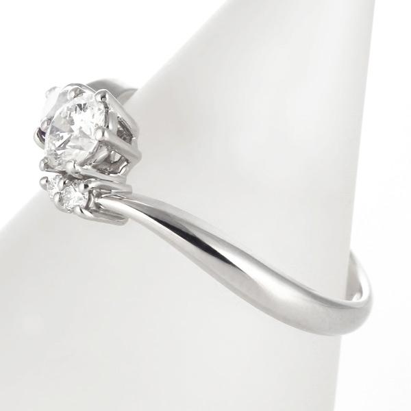婚約指輪 ダイヤモンド プラチナリング 一粒 大粒 指輪 エンゲージリング 0.5ct 刻印無料 4月 誕生石 ダイヤモンド オーダー爆買