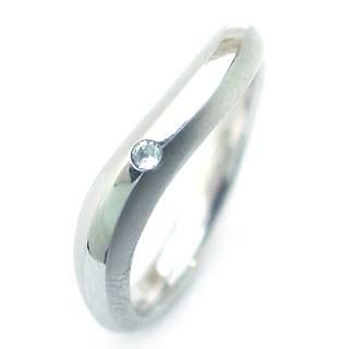 結婚指輪 マリッジリング ペアリング3月誕生石 アクアマリン オーダー