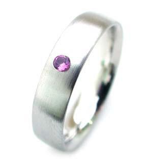 結婚指輪 マリッジリング ペアリング2月誕生石 アメジスト オーダー