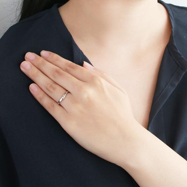 結婚指輪 プラチナ ダイヤモンド マリッジリング レディース オーダー爆買_1