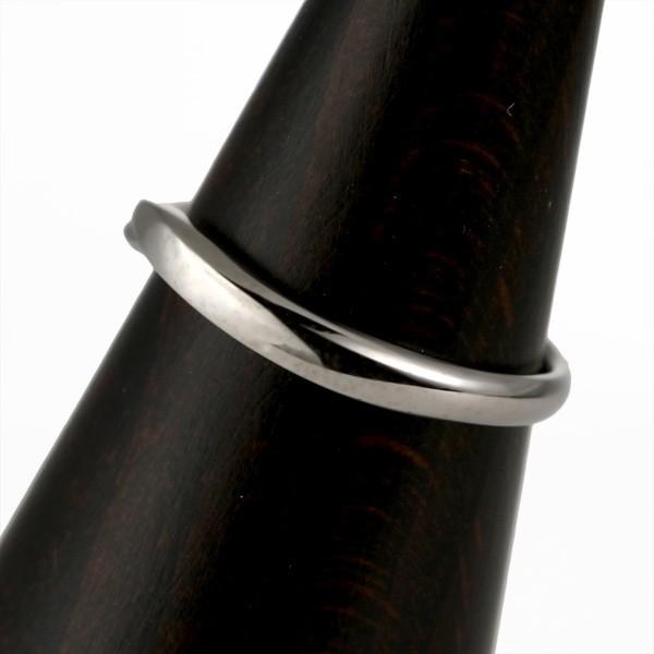 結婚指輪 プラチナ マリッジリング メンズ オーダー爆買の画像