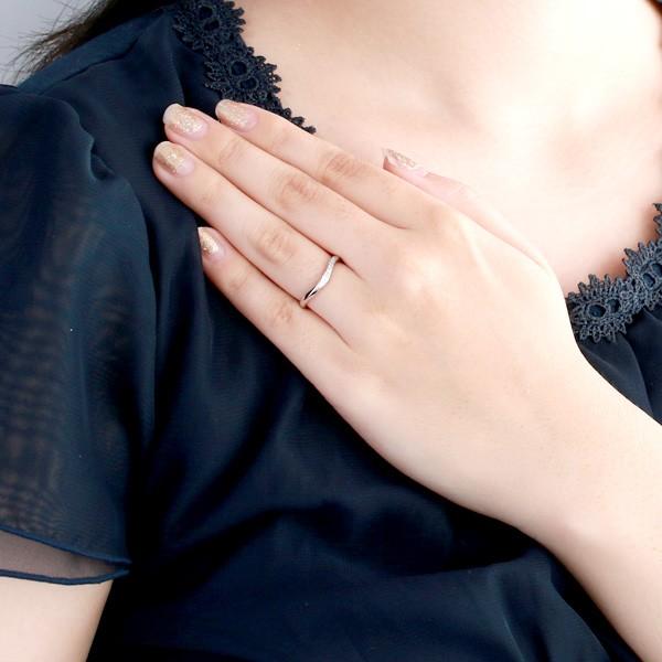 結婚指輪 プラチナ マリッジリング ダイヤモンド レディース オーダー爆買の画像