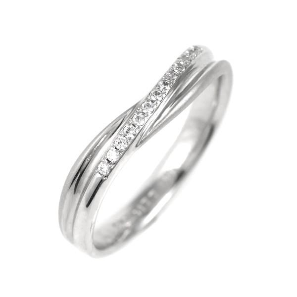 結婚指輪 プラチナ マリッジリング ダイヤモンド レディース オーダー爆買の画像