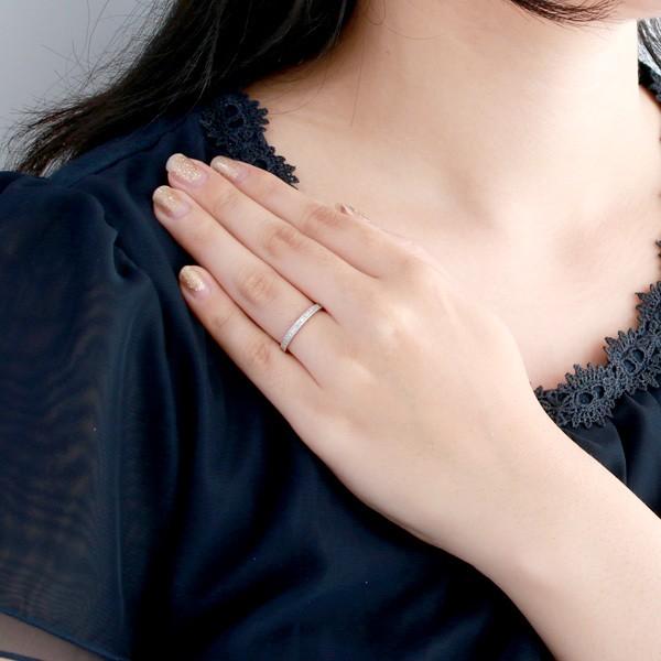 結婚指輪 プラチナ マリッジリング ダイヤモンド レディース オーダー爆買の画像