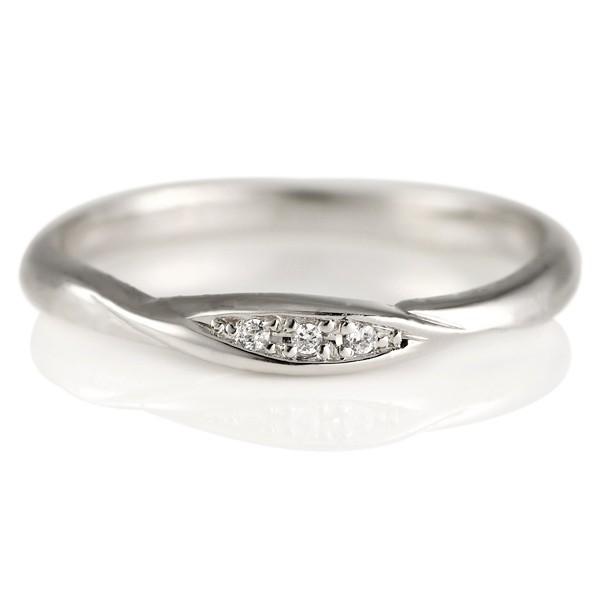 結婚指輪 プラチナ ペアセット マリッジリング ダイヤモンド 2本セット メンズ レディース オーダー爆買の画像