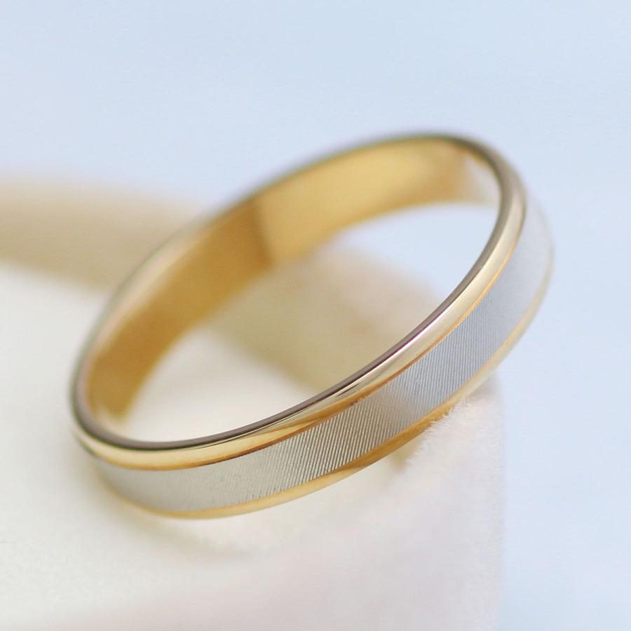 つや消し 結婚指輪 マリッジリング ペアリング プラチナ 安い ゴールド 名入れ 文字入れ 刻印 18金 ゴールド スイートマリッジ オーダー爆買の画像