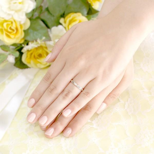 結婚指輪 マリッジリング ペアリング ダイヤモンド プラチナ K18ピンクゴールド Lavender 人気 ブランド オーダー爆買の画像