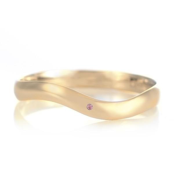 激安通販新作 結婚指輪 マリッジリング 18金 ウエーブ マット つや消し ゴールド つや消し マット 甲丸 ウエーブ 天然石 ピンクトルマリン 磁気ネックレスの通販ほぐしや本舗 03f009fb Thestaffinghero Com