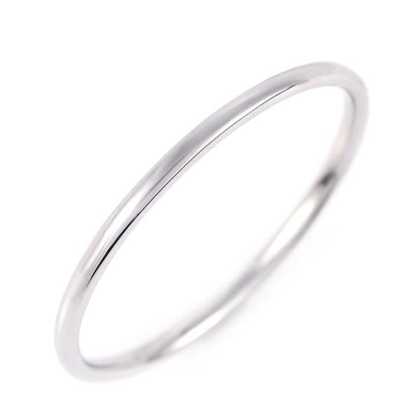 結婚指輪 マリッジリング プラチナ 甲丸 メンズ