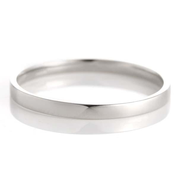 結婚指輪 マリッジリング プラチナ 平打 メンズ レディース オーダー