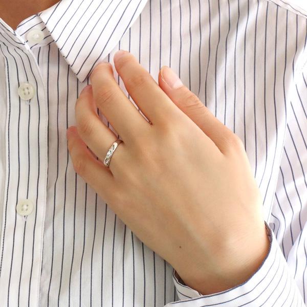 ペアリング プラチナ ダイヤモンド 結婚指輪 マリッジリング ハート 刻印無料 オーダー爆買の画像