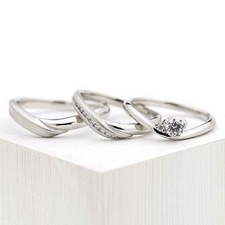 中古 メンズ リング Brand Jewelry Fresco プラチナ 結婚指輪 今だけ手数料無料 ダイヤモンドリング 婚約指輪