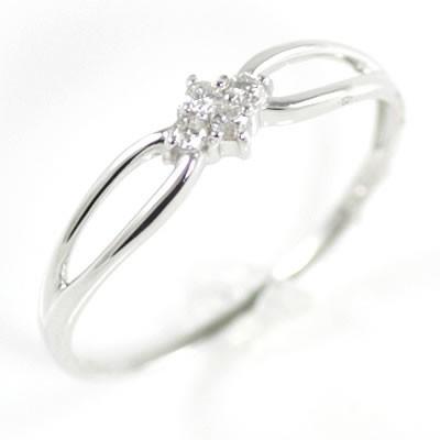 婚約指輪 安い エンゲージリング K10ホワイトゴールド ダイヤモンド リング 今だけ代引手数料無料 L101 0170eg Suehiro 通販 Yahoo ショッピング