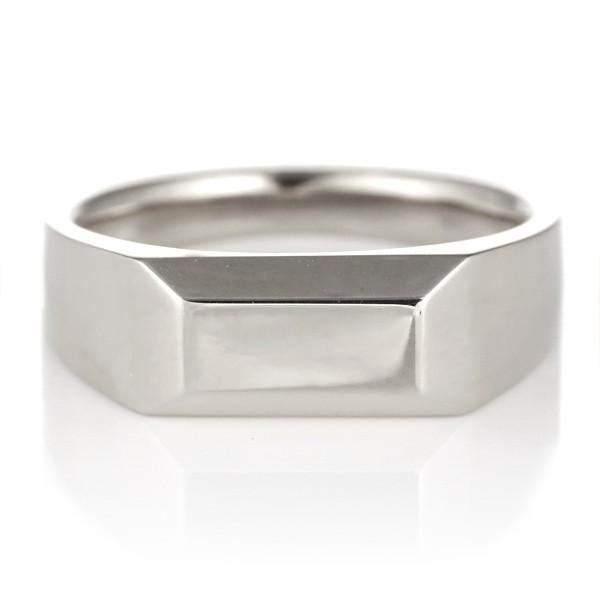 指輪レディース 18k リング レディース 印台 地金 リング オーダー