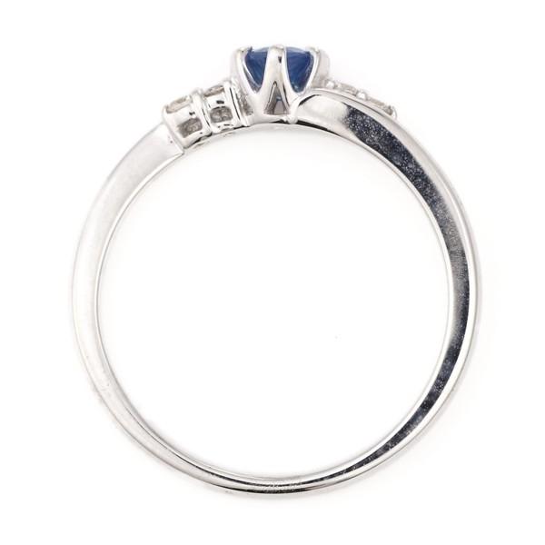 SUEHIRO（スエヒロ） 指輪レディース 指輪 サファイア ダイヤモンド