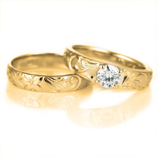 ハワイアンジュエリー 指輪 メンズ 鑑定書付き リング 鑑定書付き ダイヤモンド リング リング 鑑定書付き 一粒 大粒 Vs イエローゴールドk18 18金 ストレート セール