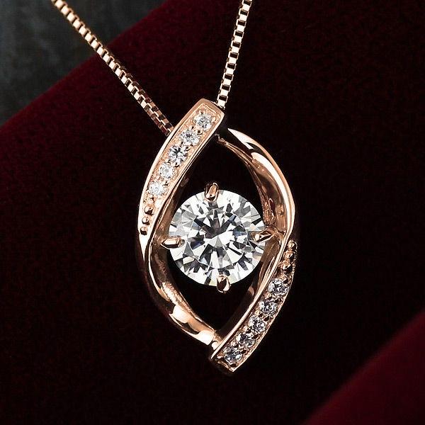 【ちひろさま専用】【✴︎本日限定価格✴︎】K18 一粒　ダイヤモンド ネックレス SUEHIRO（スエヒロ） ネックレス レディース 18金 ダイヤモンドピンク