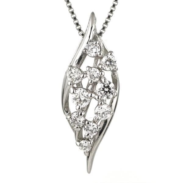 メール便なら送料無料 ネックレス レディース 40代 ダイヤモンド プラチナ 50代 オシャレ カジュアル ギフトプレゼント 贈り物 アクセサリー 今だけ代引手数料無料 新発売の Lespakigali Com