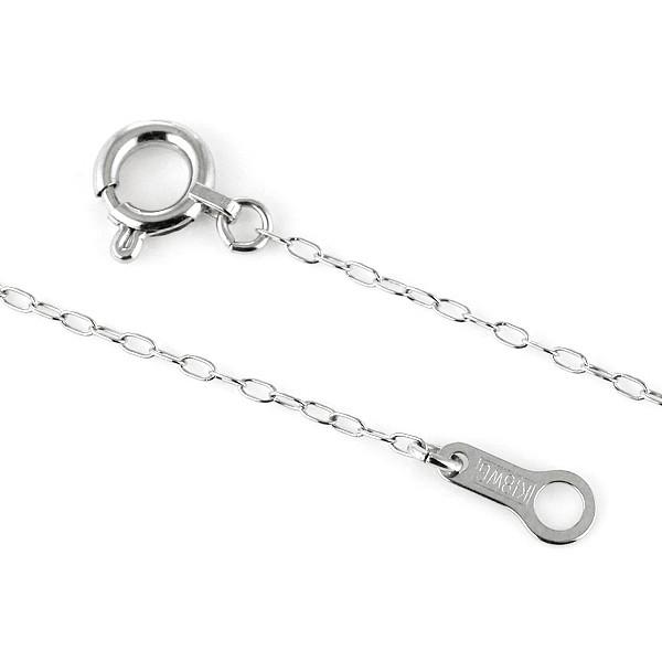 ダイヤモンド ネックレス K18ホワイトゴールド ダイヤモンドド ペンダント ネックレス プレゼント 結婚 10周年記念 オーダー