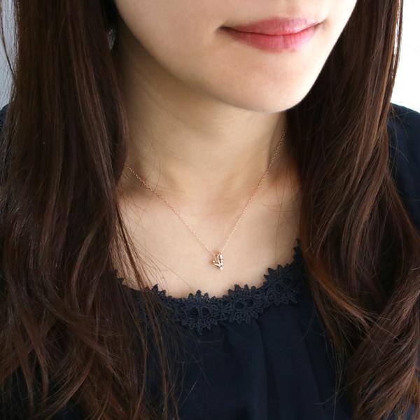 K10 オープンハート＆スター　ネックレス SUEHIRO（ジュエリー） ネックレス レディース 天然石