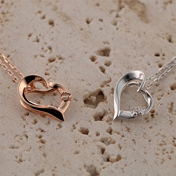 SUEHIRO（スエヒロ） ダイヤモンド ネックレス ダイヤモンド オープン