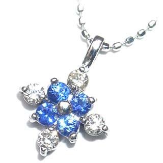 サファイア ネックレス サファイア 9月誕生石 サファイア ダイヤ ネックレス ホワイトゴールド オーダー