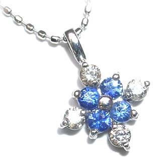 超特盛ミラクルプライス サファイア ネックレス サファイア 9月誕生石 サファイア ダイヤ ネックレス ホワイトゴールド オーダー 【EIM1310905966】(47500円)