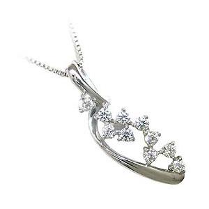 スイート エタニティ ダイヤモンド 10個 ダイヤモンド ネックレス 結婚 10周年記念 オーダー爆買の画像