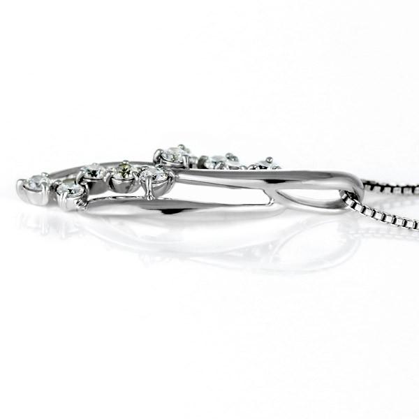 スイート エタニティ ダイヤモンド 10個 ダイヤモンド ネックレス 結婚 10周年記念 オーダー爆買の画像