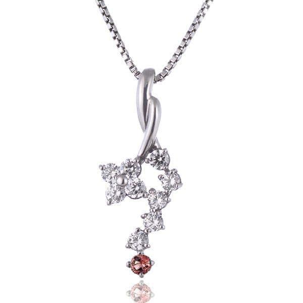 スイート エタニティ ダイヤモンド 10個 ダイヤモンド ネックレス 結婚 10周年記念 オーダー