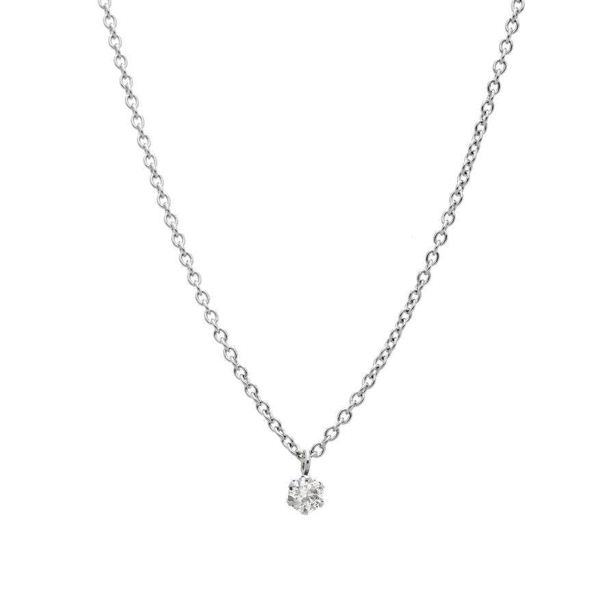 SUEHIRO(ジュエリー) ネックレス 一粒 ダイヤモンド シルバー SUEHIRO(ジュエリー) ネックレス 一粒 ダイヤモンド シルバー