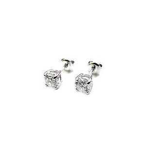 ピアス レディース ダイヤモンド プラチナアクセサリー 一粒夏 オーダー爆買の画像