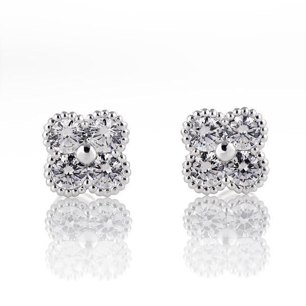 ピアス レディース ダイヤモンド プラチナ 片耳 ダイヤ 0 15ct クローバー 4月誕生石 メンズ 男性 おすすめ プレゼント 人気 今だけ代引手数料無料 Www Globalinternetsolutionsinc Com